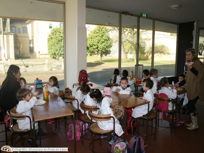 Visita do JI das Lagoas à Escola Superior Agrária de Ponte de Lima