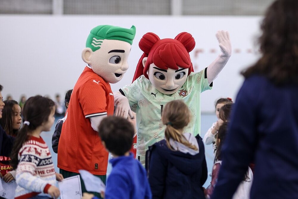 “SuperQuinas” da FPF no Centro Educativo de Fornelos